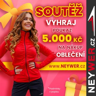 🎁 SOUTĚŽ o poukaz 5.000 Kč na oblečení NEYWER! 🎉 🎫 Chceš vyhrát poukaz na nákup stylového oblečení na eshopu www.NEYWER.cz...